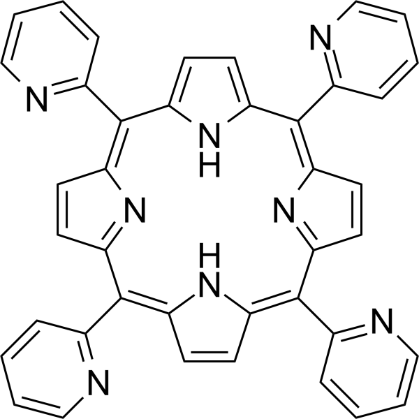 5,10,15,20-Tetra(pyridin-2-yl)porphyrin (meso-Tetrakis(2-pyridyl)porphine) 40904-90-3